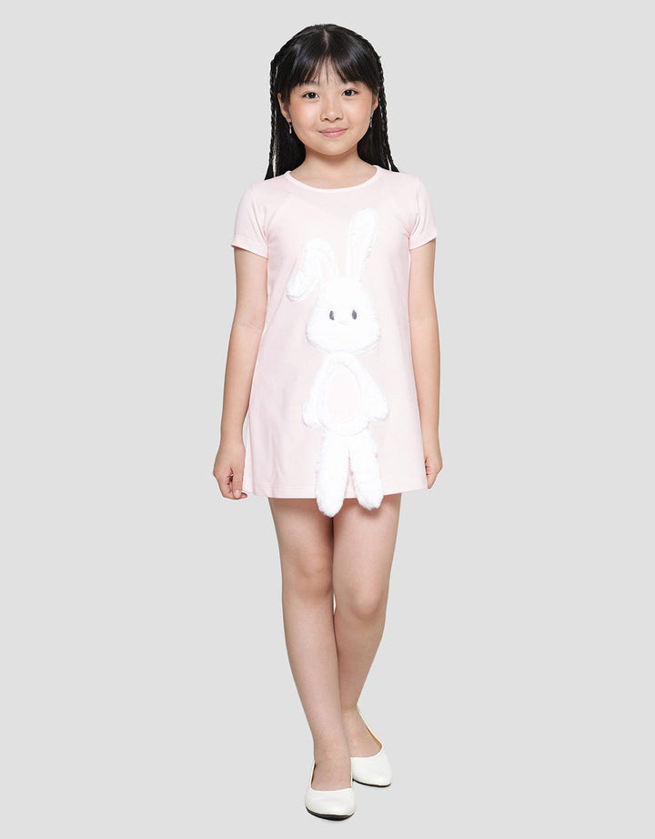 Little M 3D Big Bunny Dress App for Girls