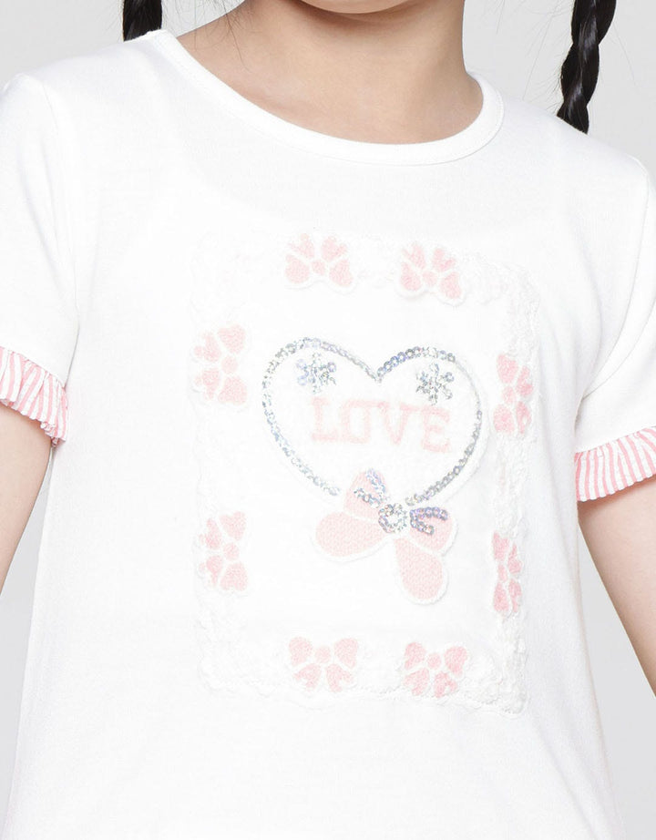 Little M Love Doll Midi Dress for Girls