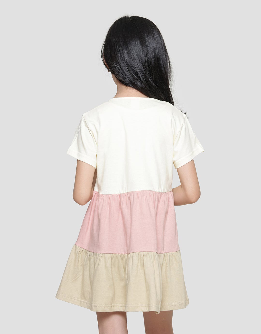 Little M Tritone Bee Dress Anak Perempuan