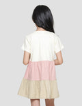 Little M Tritone Bee Dress Anak Perempuan