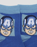 Marvel Socks Captain America Face Anak Laki-Laki