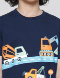 Little M Kaos Print Digger Anak Laki-Laki