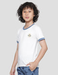 Little M Kaos Print katun Bamboo Anak Laki-Laki