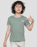 Little M Kaos Print katun Bamboo Anak Laki-Laki