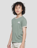 Little M Kaos Print katun Bamboo Anak Laki-Laki