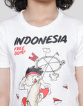 Little M Indonesia Freedom Kaos Lengan Pendek Anak Laki-Laki