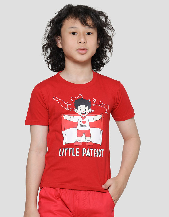 Little M Little Patriot Kaos Lengan Pendek Anak Laki-Laki