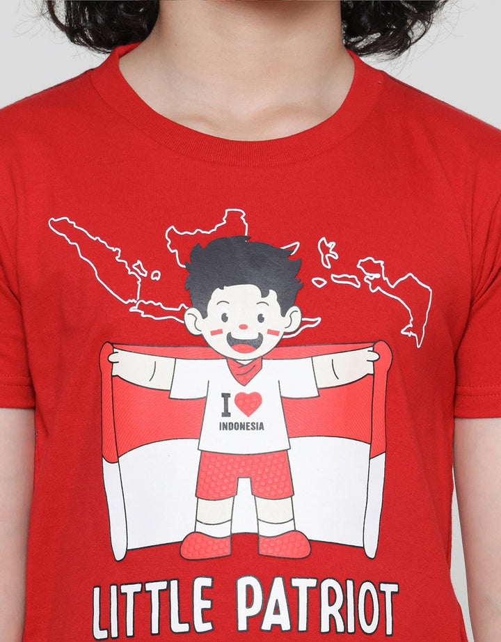 Little M Little Patriot Kaos Lengan Pendek Anak Laki-Laki
