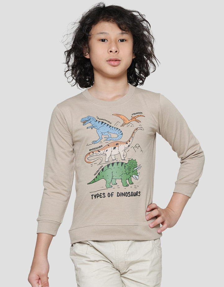 Little M Type Dinos Sweater Anak Laki-Laki