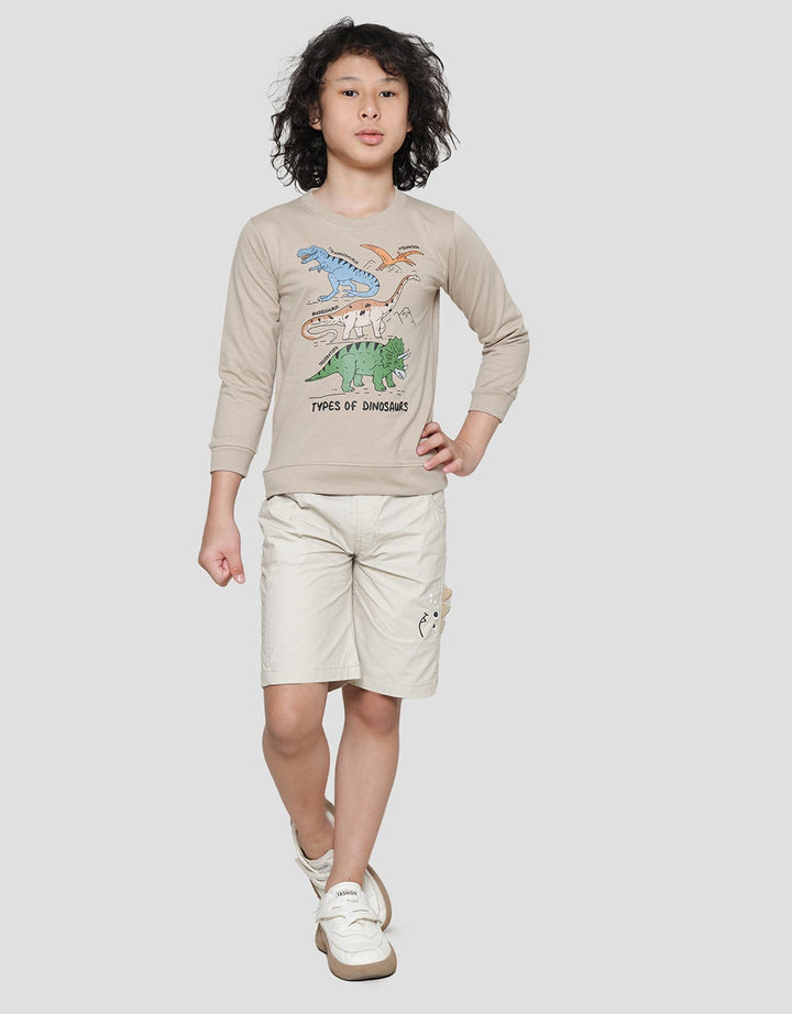 Little M Type Dinos Sweater Anak Laki-Laki