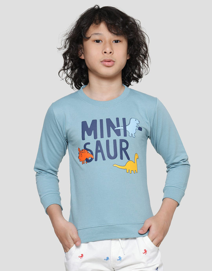 Little M Mini Saurus Sweater Anak Laki-Laki