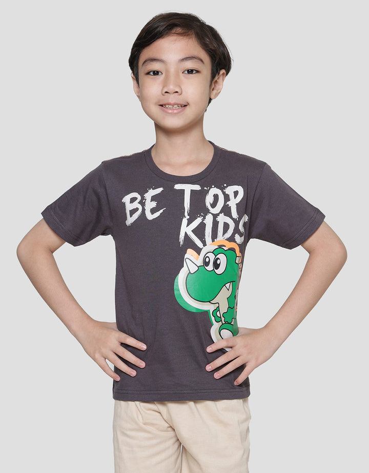 Little M Be Top Kids Dino Kaos Anak Laki-Laki
