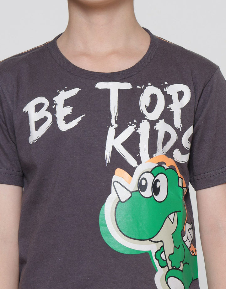 Little M Be Top Kids Dino Kaos Anak Laki-Laki