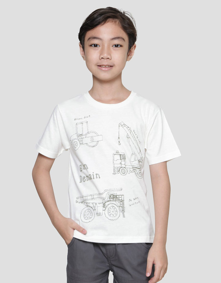 Little M Bon Demain Truck Boys T-Shirt