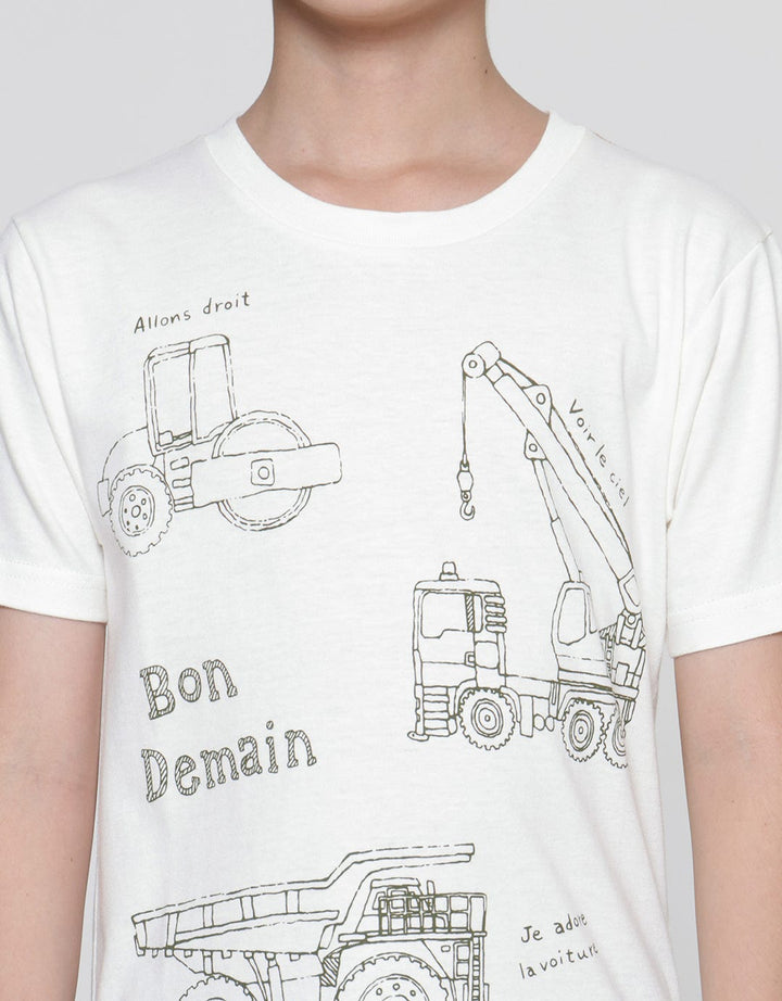 Little M Bon Demain Truck Boys T-Shirt