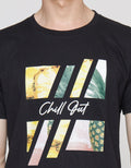T Zone Photoprint Chill Out Men's Short Sleeve T-Shirt