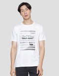 T Zone Photoprint Dont Worry Beach Happy Kaos Lengan Pendek Pria
