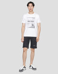 T Zone Photoprint Dont Worry Beach Happy Kaos Lengan Pendek Pria