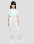 Nevada Knit Cargo Celana Jogger Anak Perempuan