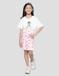 Nevada Full Print Camouflage 1N Girls Knit Shorts