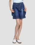 Nevada Stopper Pocket Girls Denim Cargo Shorts