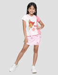 Disney Bambi Print Kaos Anak Perempuan