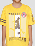Aero Soccer League Print Kaos Anak Laki-laki