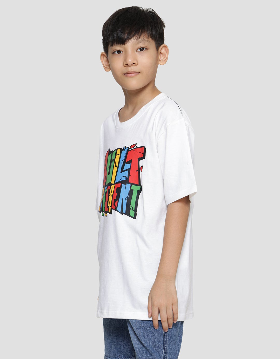 Aero Built Difference Print Kaos Lengan Pendek Anak Laki-Laki