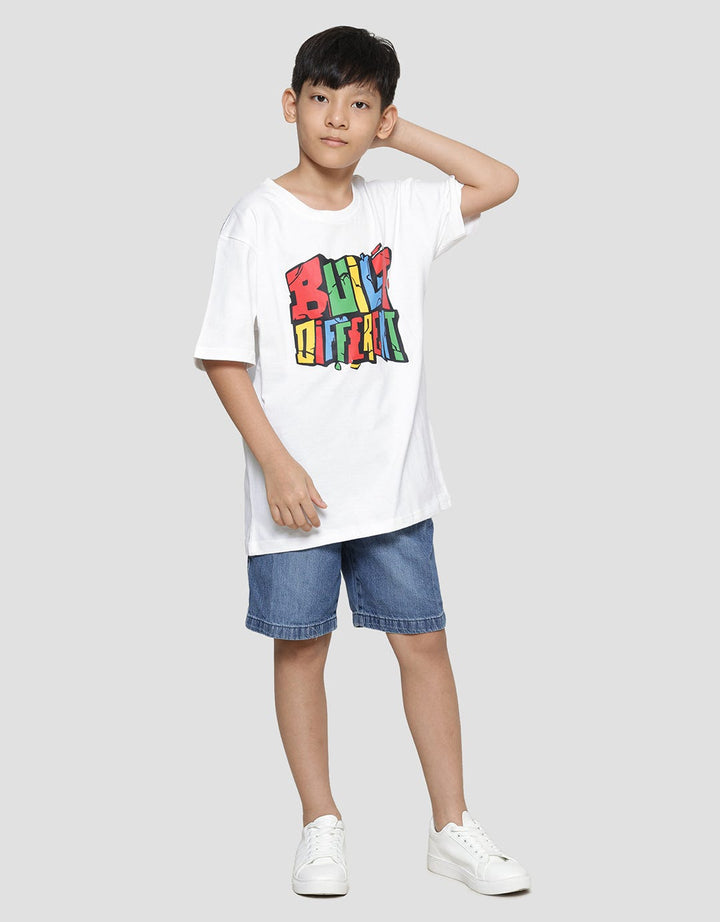 Aero Built Difference Print Kaos Lengan Pendek Anak Laki-Laki