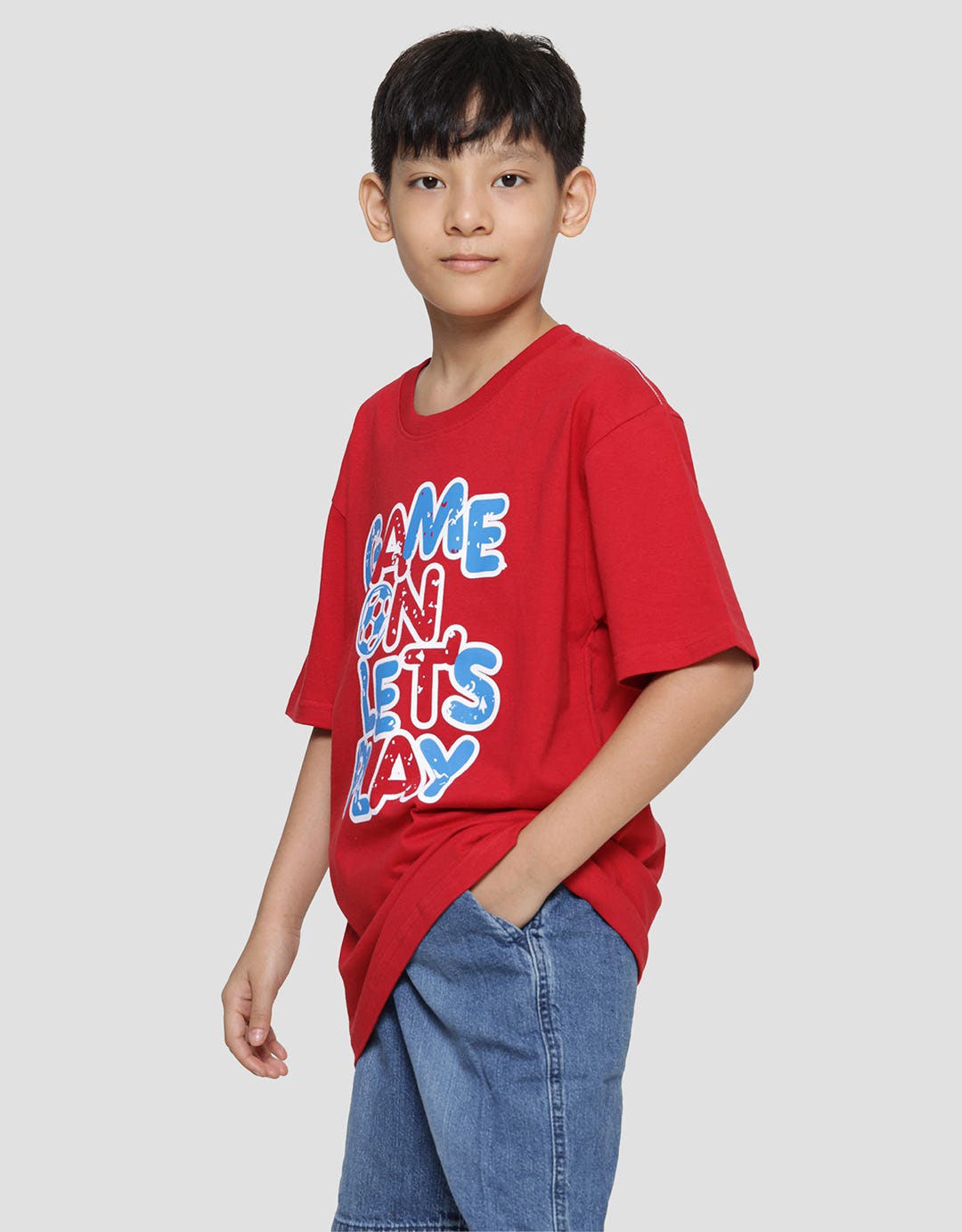 Aero Game On Print Kaos Lengan Pendek Anak Laki-Laki