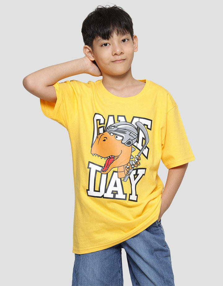 Aero Game Day Print Kaos Lengan Pendek Anak Laki-Laki