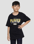 Aero Digital Player Print Boys Short Sleeve T-Shirt