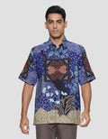 Arjuna Weda Hem Regular Fit Batik 4 Hati Kemeja Pria
