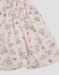 Pipiniko 6 Kancing Midi Dress Lengan Pendek Anak Perempuan