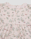 Pipiniko 6 Kancing Midi Dress Lengan Pendek Anak Perempuan