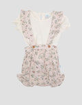 Pipiniko Waffle Set Newborn Romper for Girls