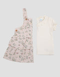 Pipiniko Pinafore Midi Dress for Girls