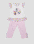 Pipiniko Powerpuff Girls Plain Leggings Clothes Set for Girls