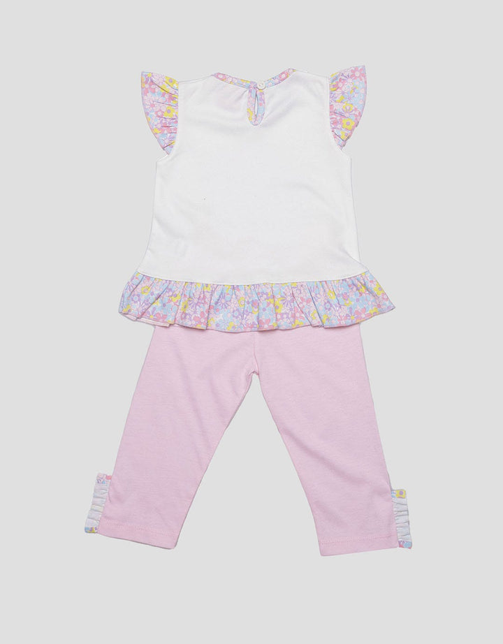 Pipiniko Powerpuff Girls Plain Leggings Clothes Set for Girls