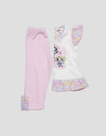 Pipiniko Powerpuff Girls Plain Leggings Clothes Set for Girls