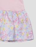 Pipiniko Character Powerpuff Girls Collar Print Midi Dress for Girls