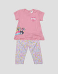 Pipiniko Powerpuff Girls Legging Full Print One Set for Girls
