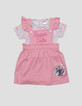 Pipiniko Overall Super Cute Midi Dress for Girls
