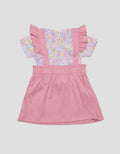 Pipiniko Overall Super Cute Midi Dress for Girls