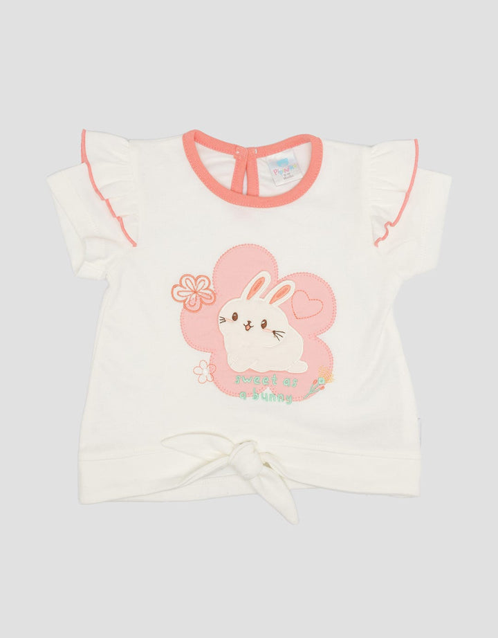 Pipiniko Sweet Bunny Kaos Anak Perempuan