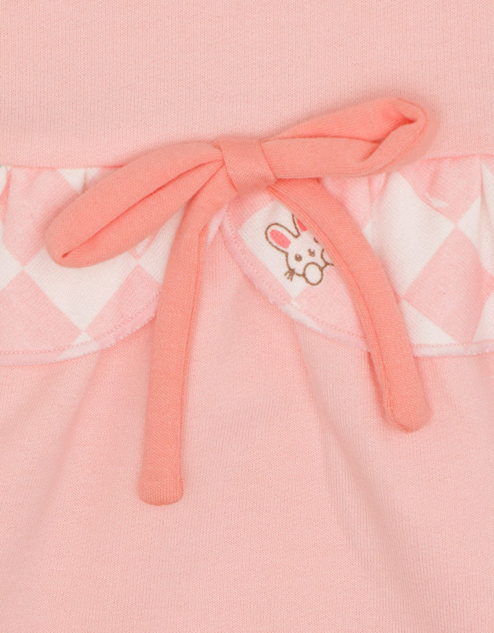 Pipiniko Cuteness Rabbit Midi Dress for Girls