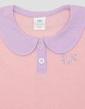 Pipiniko Flower Collar Kaos Anak Perempuan