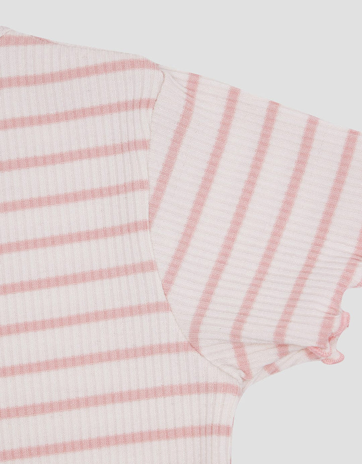 Pipiniko Kaos Print Stripe Bayi