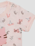 Pipiniko Full Print Kaos Lengan Pendek Anak Perempuan