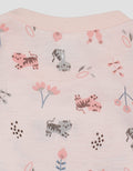 Pipiniko Full Print Kaos Lengan Pendek Anak Perempuan